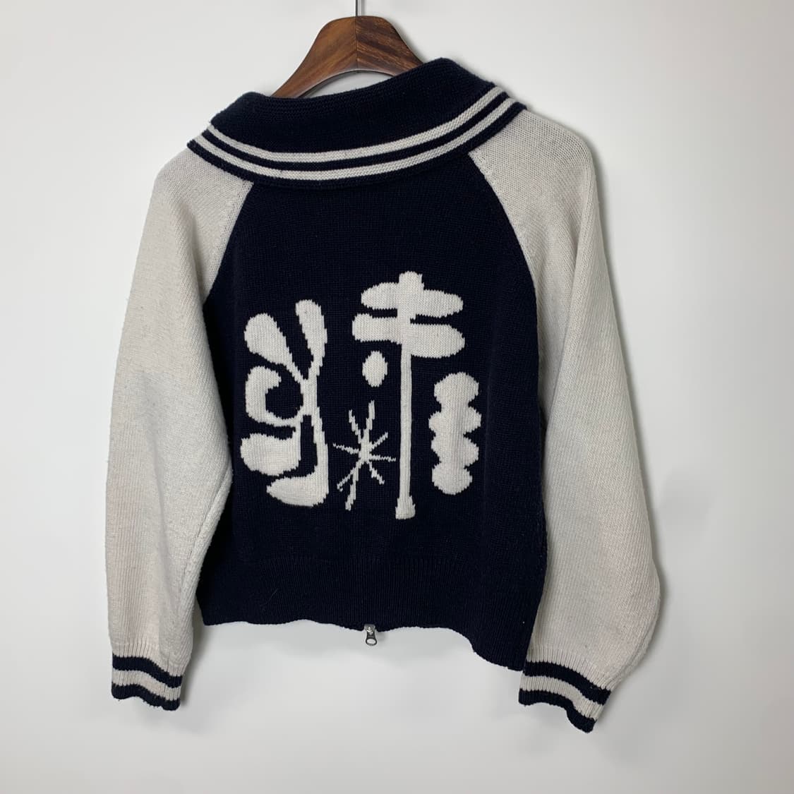 마조네 바시티 니트 가디건 상품이미지4