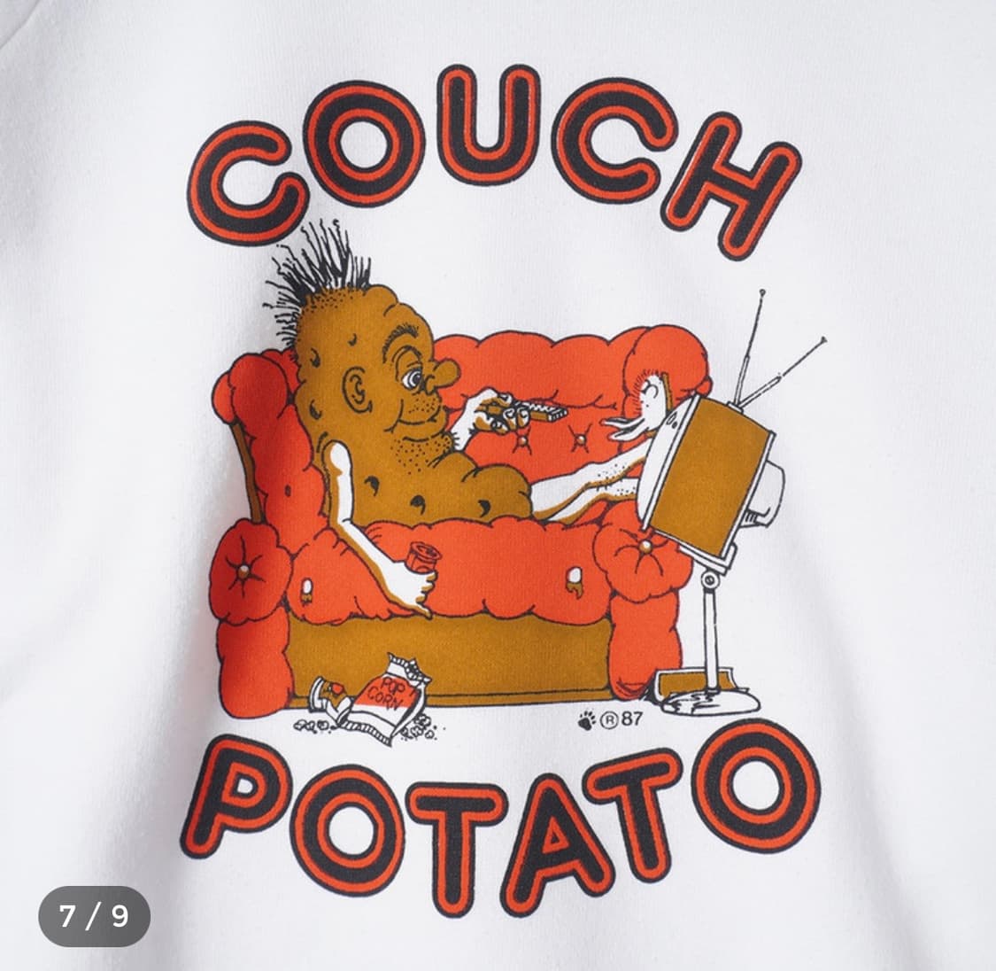 80's Ftuit of the Loom , USA Made 상품이미지6