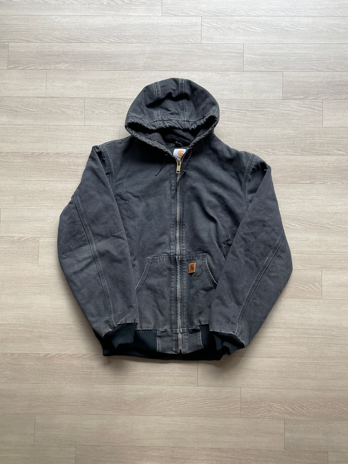 칼하트 j130 BLK 블랙 액티브 자켓 샌드스톤 carhartt 상품이미지1