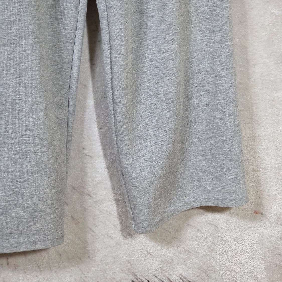 그레이 밴딩 와이드 트레이닝 팬츠 상품이미지3