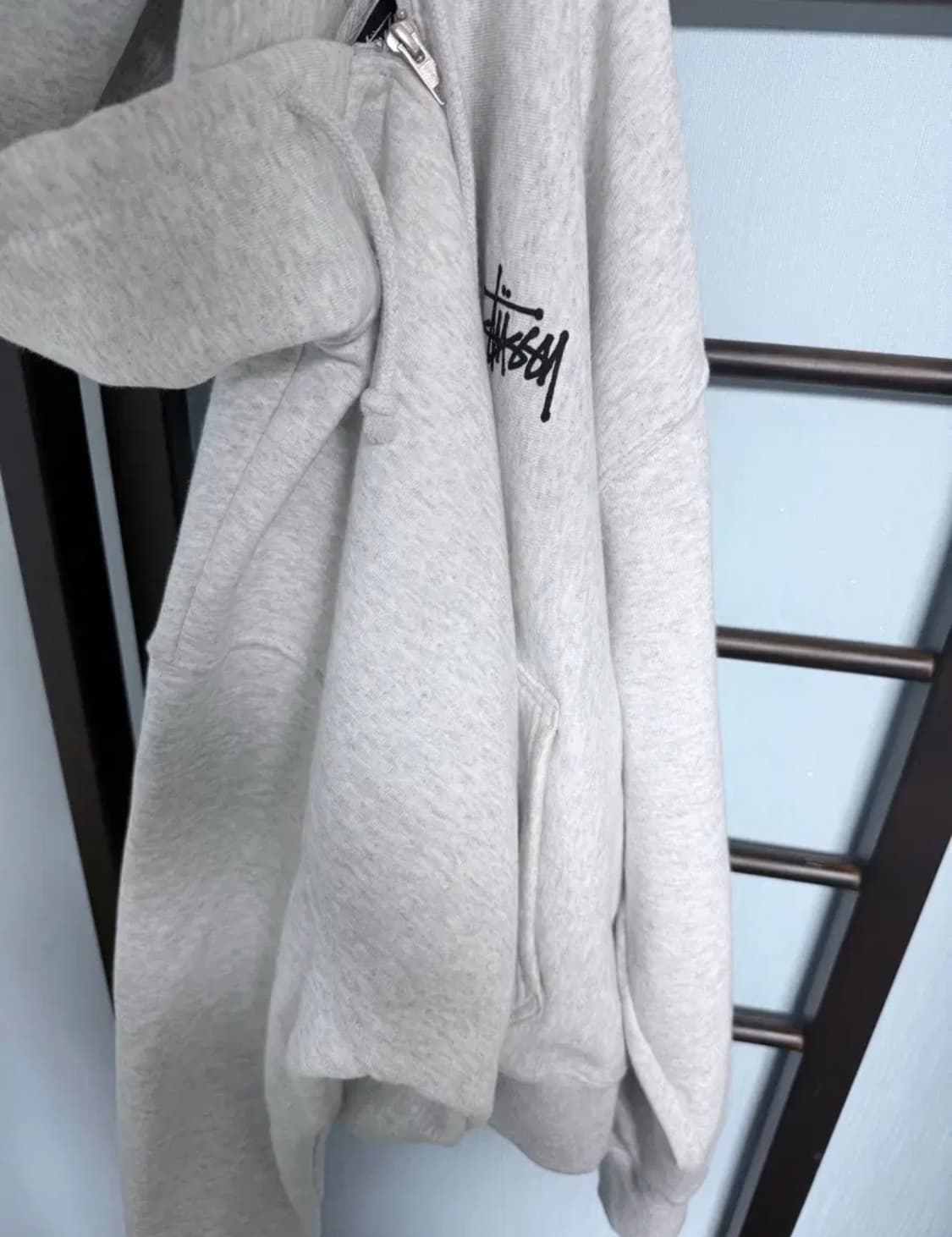 스투시 애쉬헤어 후드집업 (새상품급) 상품이미지2