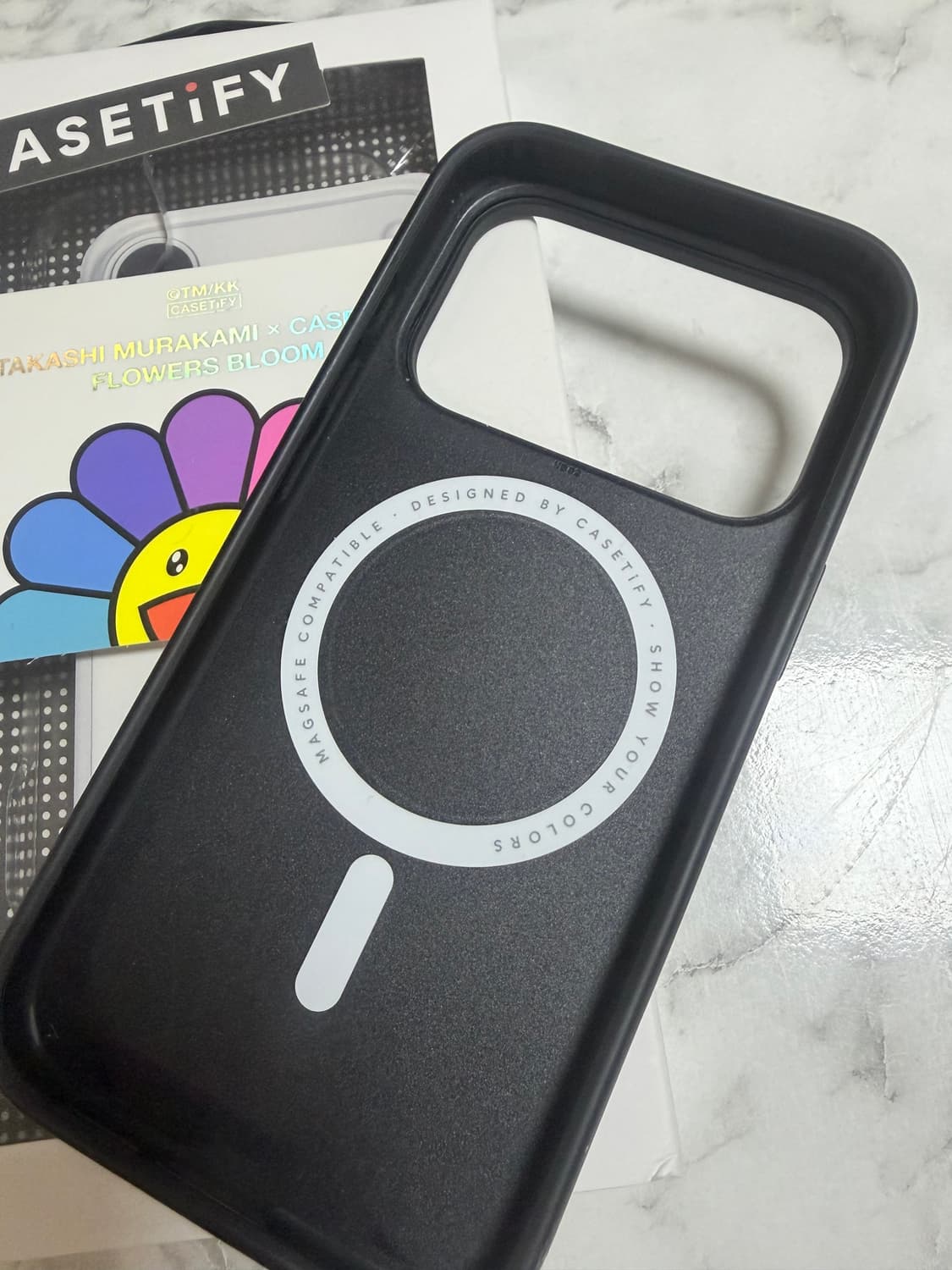 무라카미 플라워 스티커 마니아 폰케이스 (아이폰17 프로) 상품이미지2