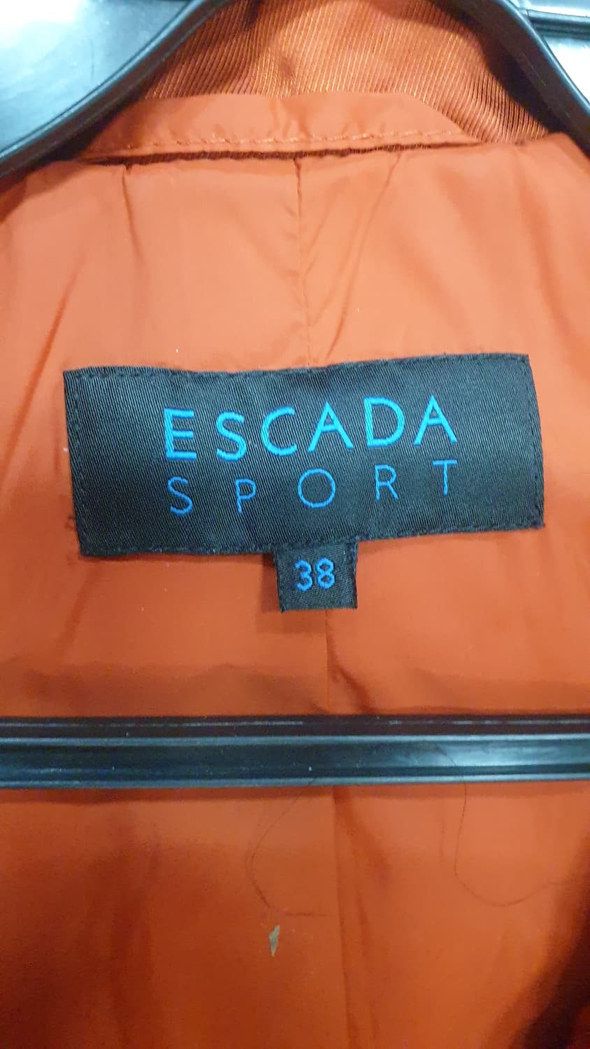 에스까다 스포츠 여성 오렌지 롱패딩 38 상품이미지4