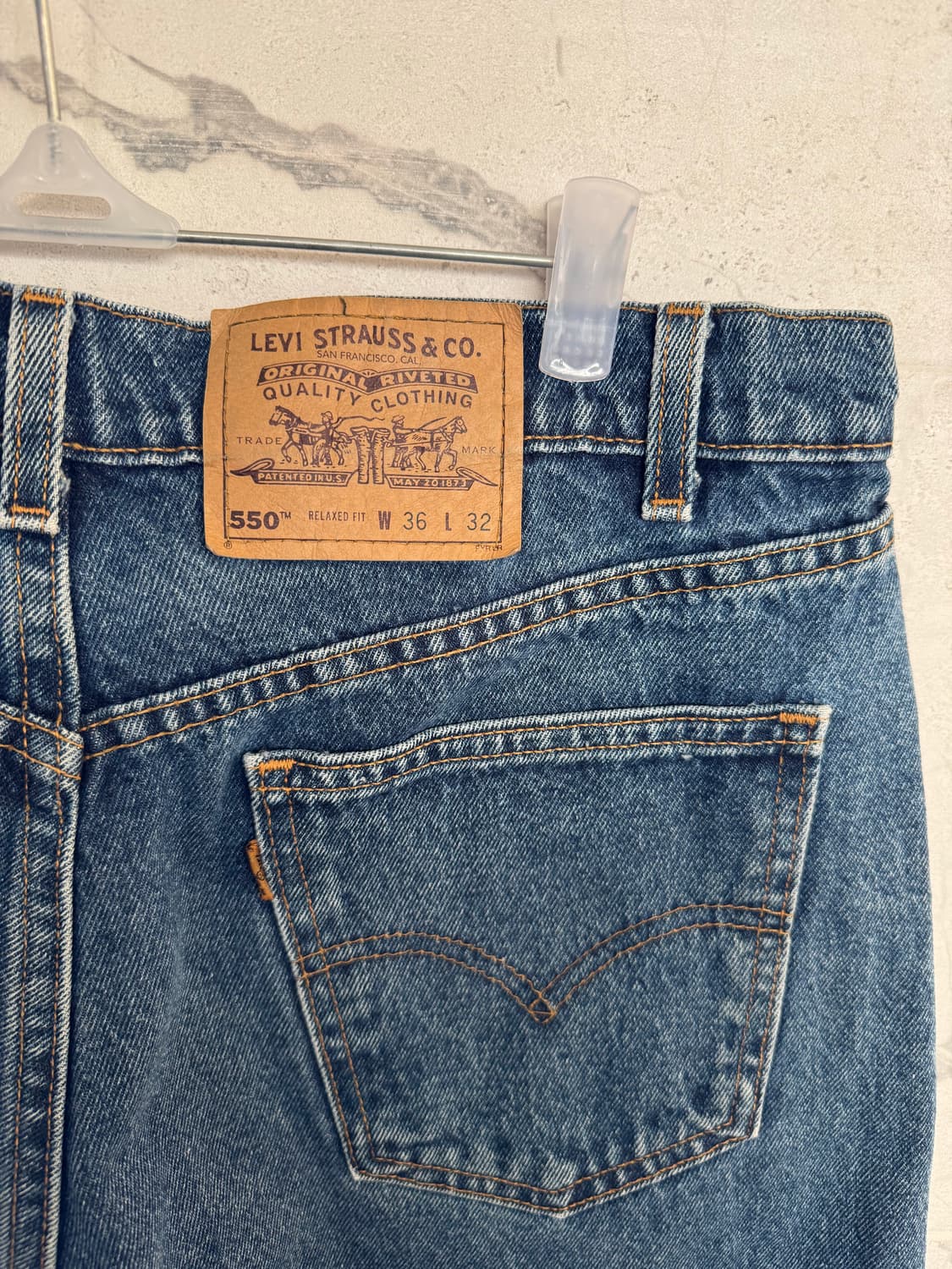 90s USA 리바이스 550 오렌지 탭 상품이미지1