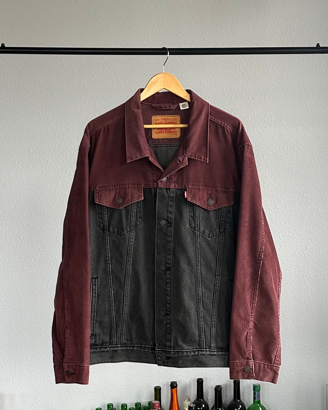[2XL]리바이스 코듀로이 흑청 트러커 자켓 상품이미지1