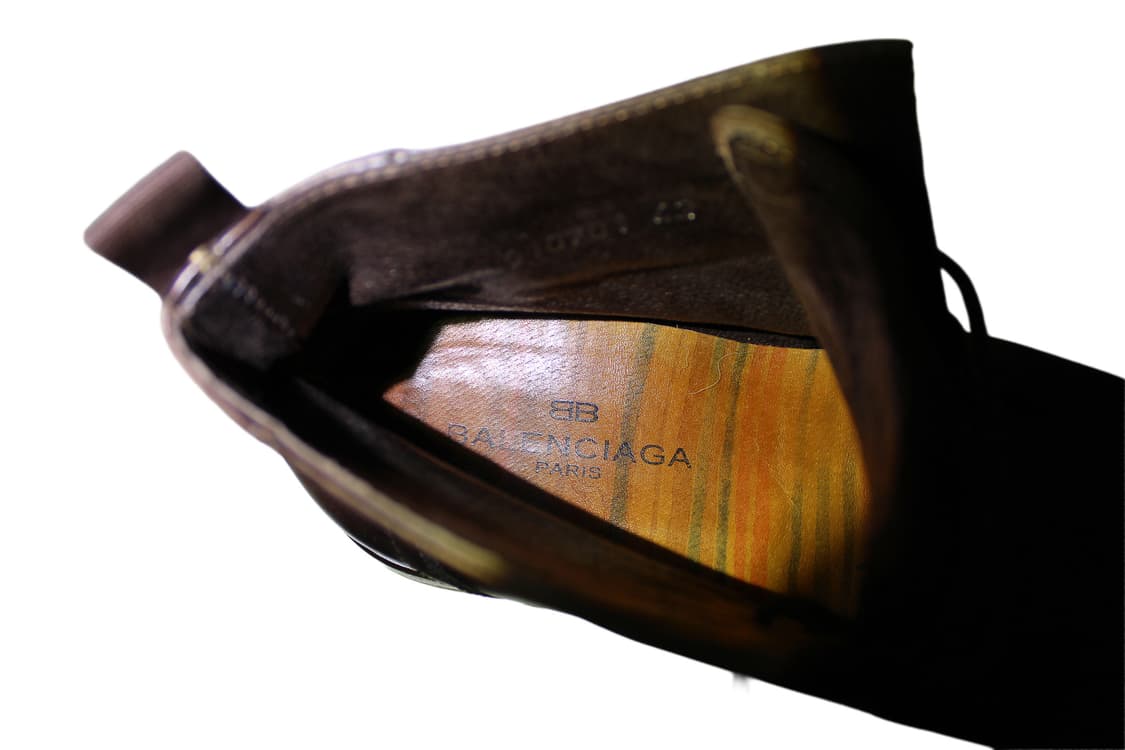1990s BALENCIAGA 발렌시아가 카프레더 레이스업 부츠 상품이미지9