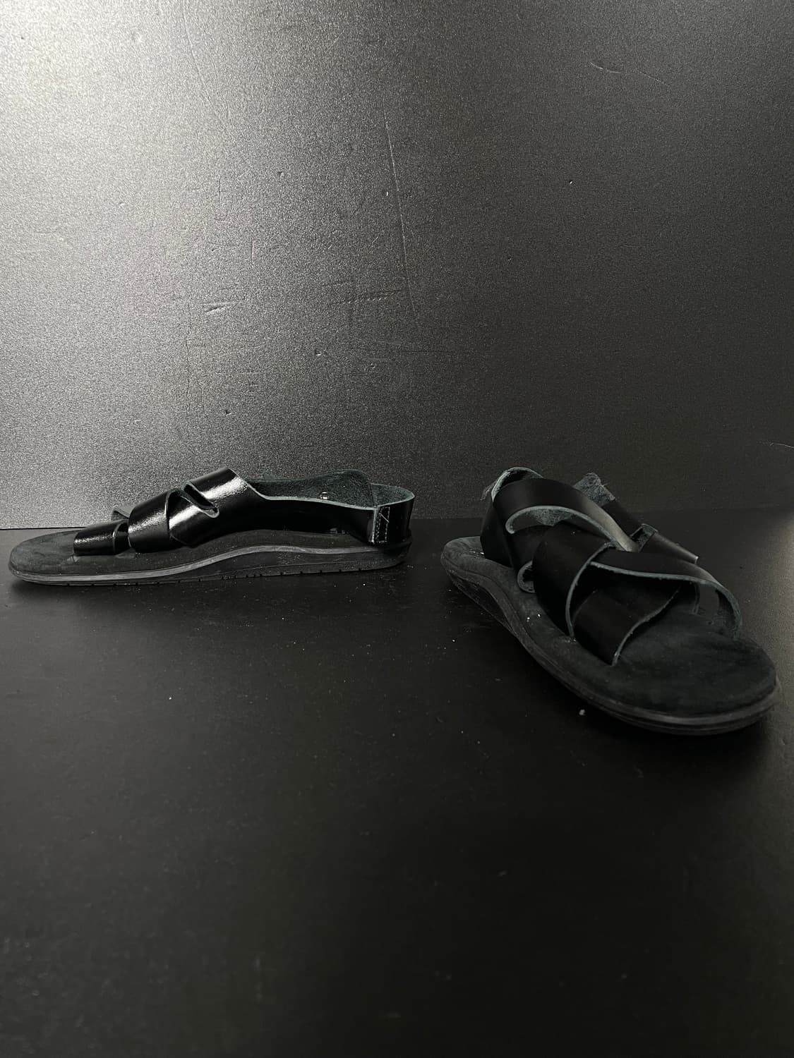 [255] 아일랜드 슬리퍼 백 스트랩 가죽 샌들 상품이미지6