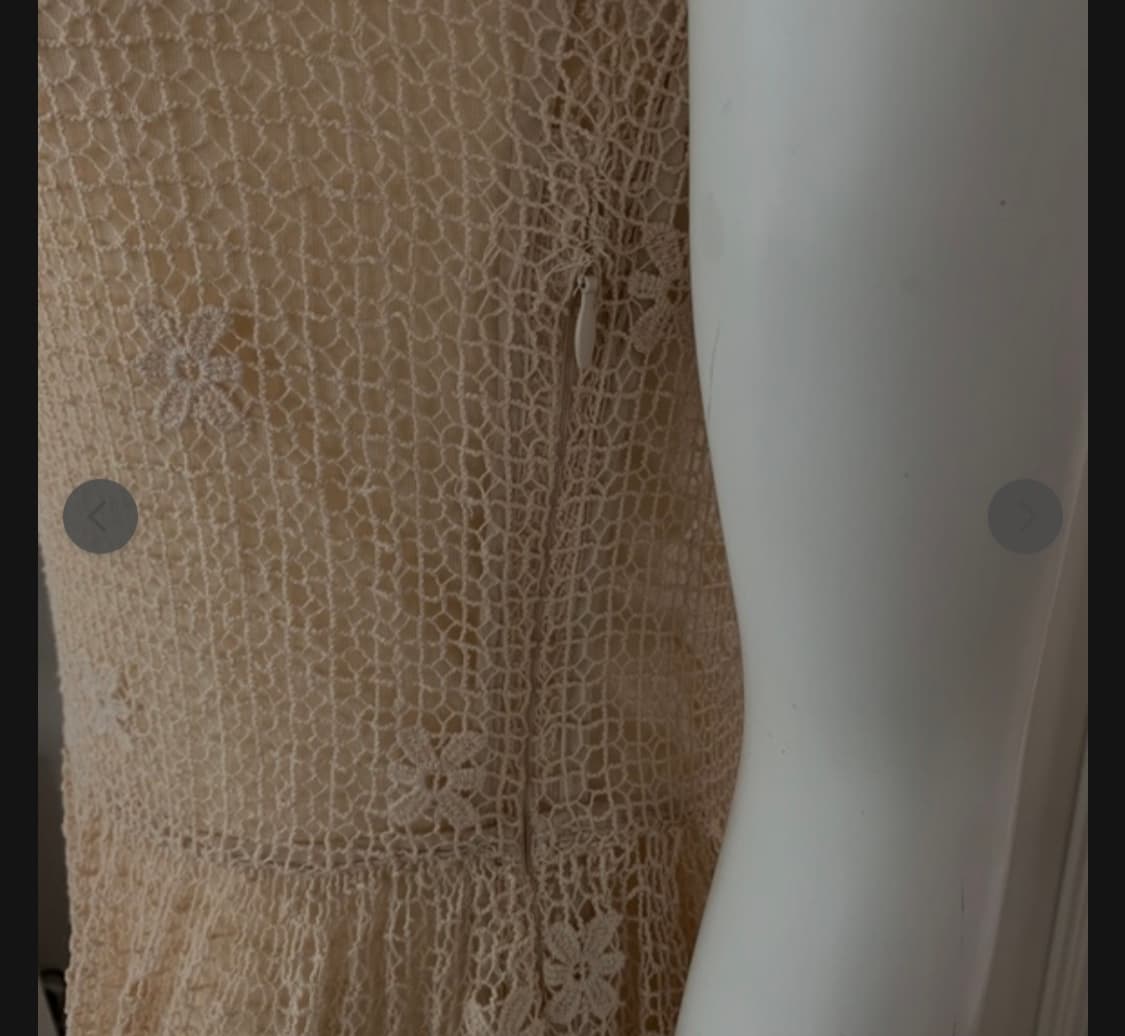 [Massimo Dutti] 마시모두띠 자수 크로셰 레이스 원피스 상품이미지4