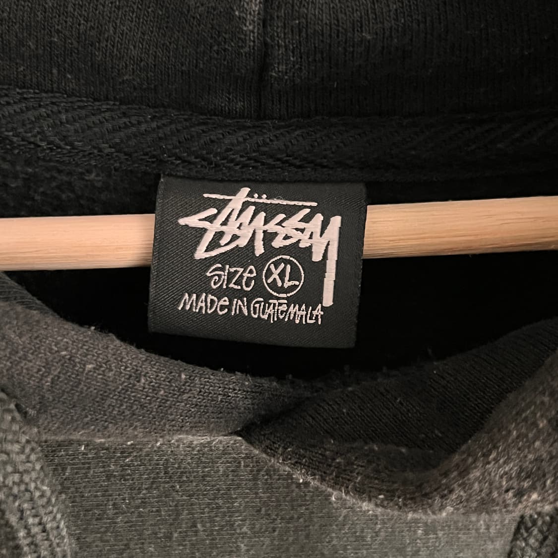 [XL] 스투시 런던 후드 블랙 상품이미지4