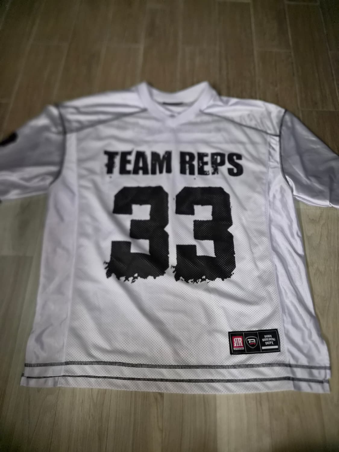 REPS ON REPS 팀 렙스 33 메쉬 럭비 오버핏 반팔 L 상품이미지1