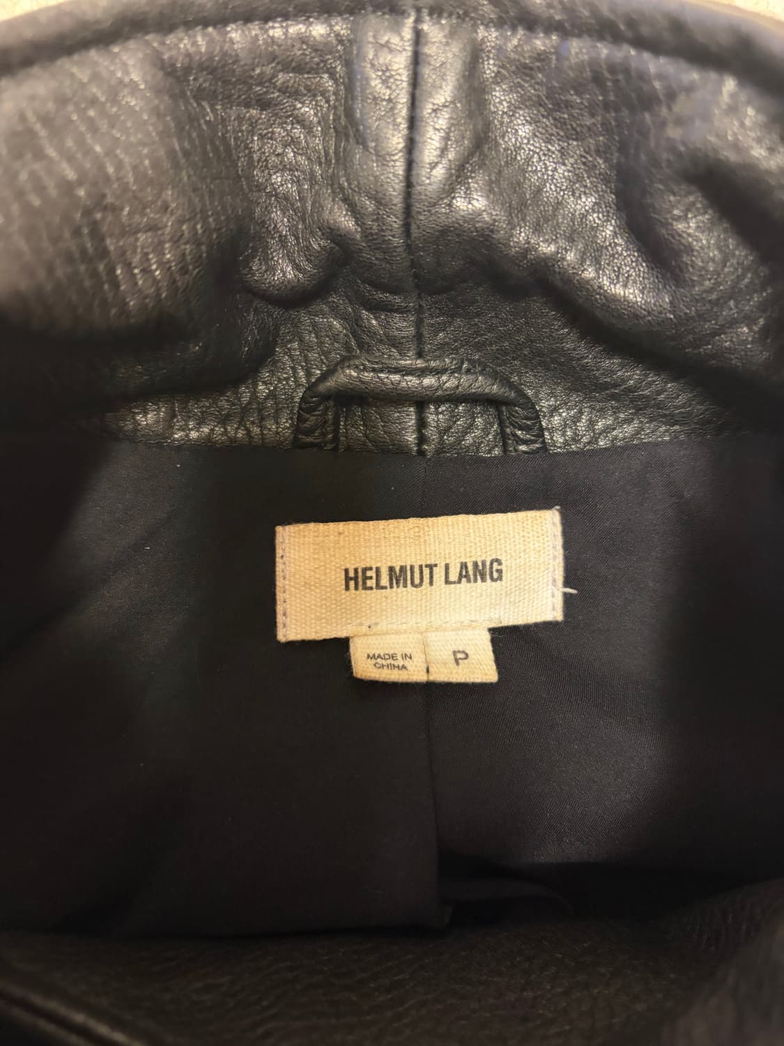 헬무트랭 사선지퍼 가죽자켓 상품이미지2