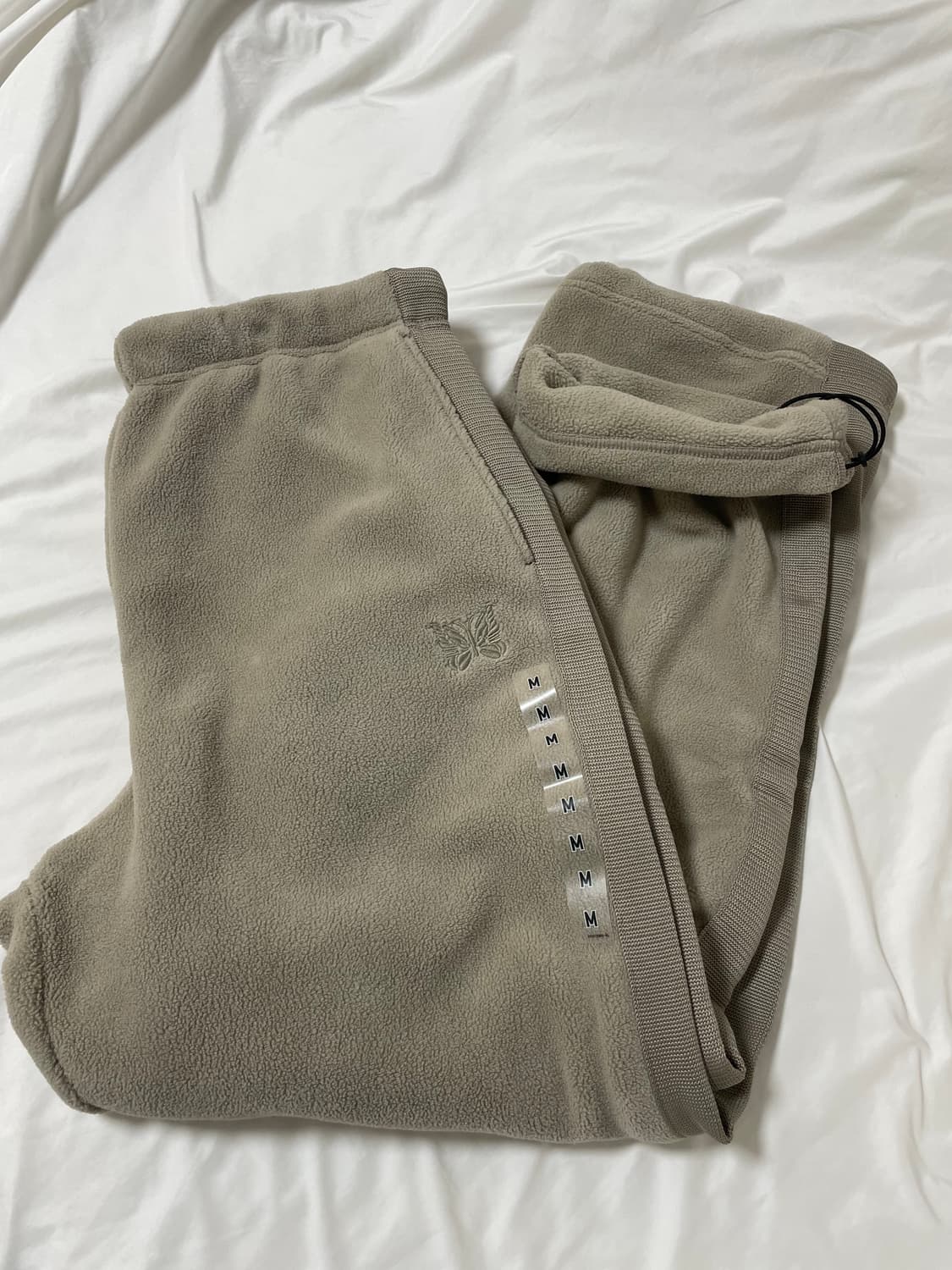 유니클로x니들스 후리스팬츠 베이지 M 새상품 상품이미지2