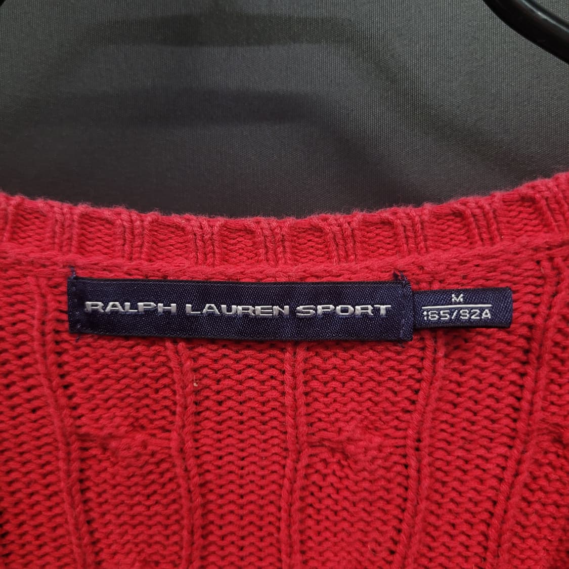 Ralph Lauren 랄프로렌 케이블 자수로고 니트  상품이미지5