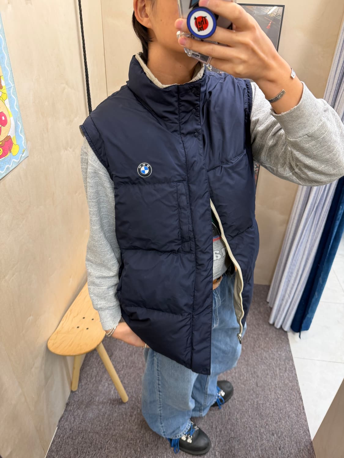 BMW reversible vest 상품이미지7