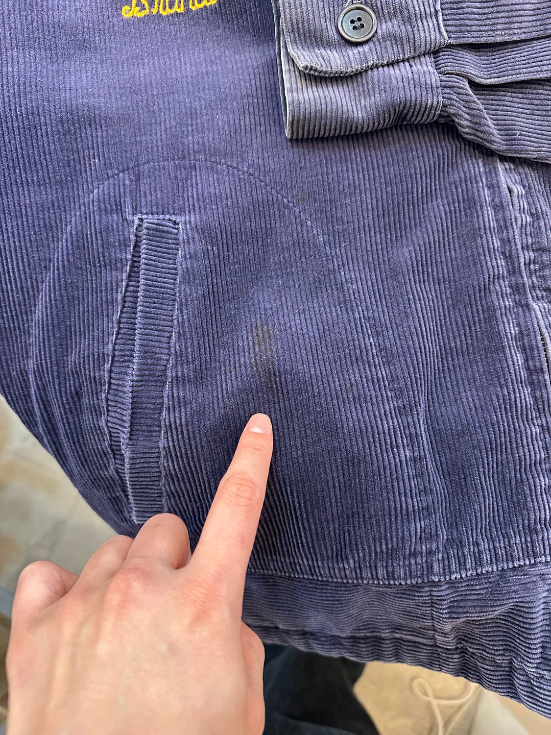 National FFA 텍사스 네이비 코듀로이 재킷 상품이미지8