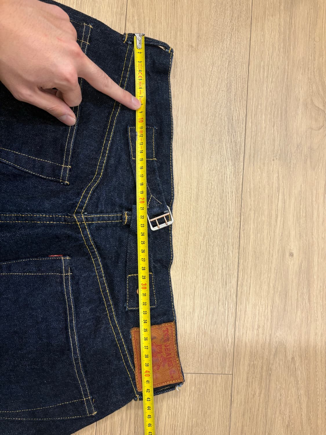 tcb jeans 30s 34사이즈 신치백데님 상품이미지1