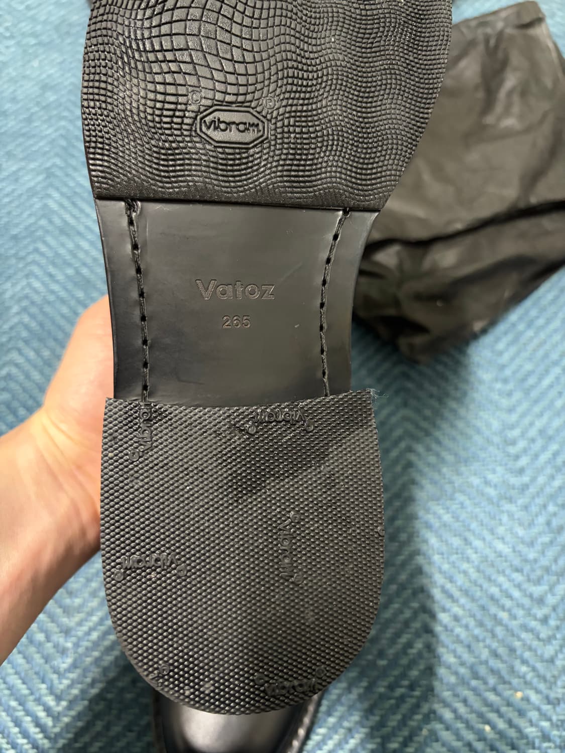 바토즈 사카 블랙 더비슈즈 265 상품이미지6