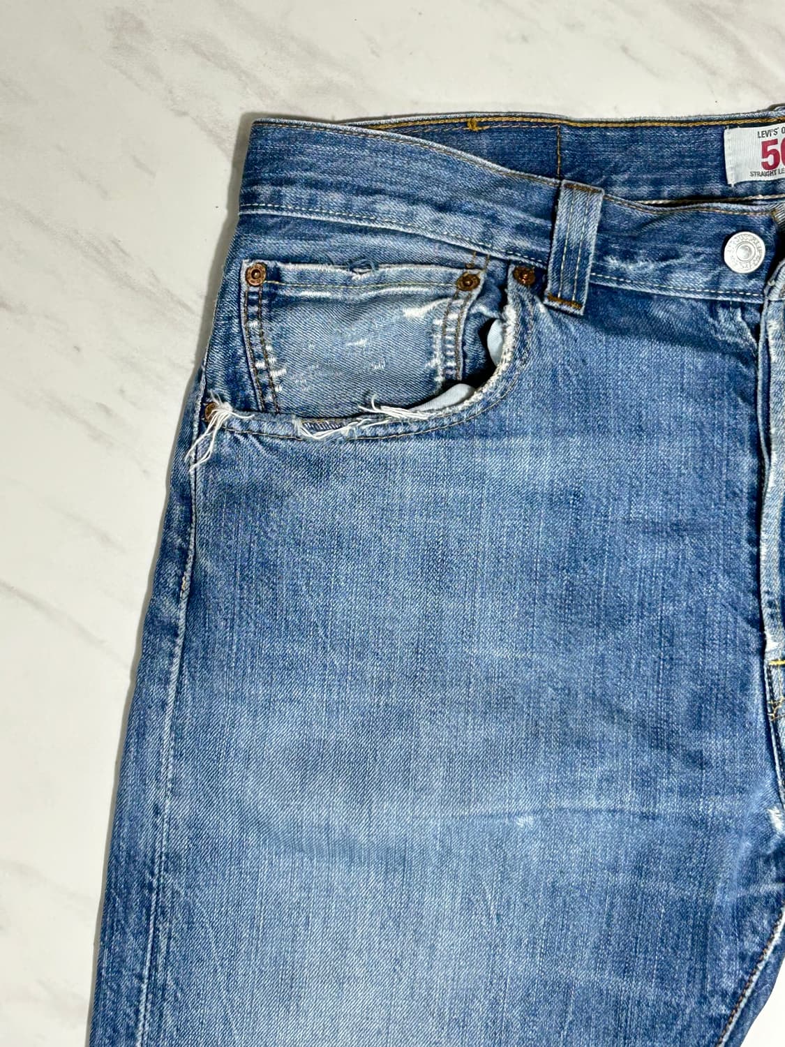 00s Levi’s 501 straight fit size W33/L32 상품이미지7