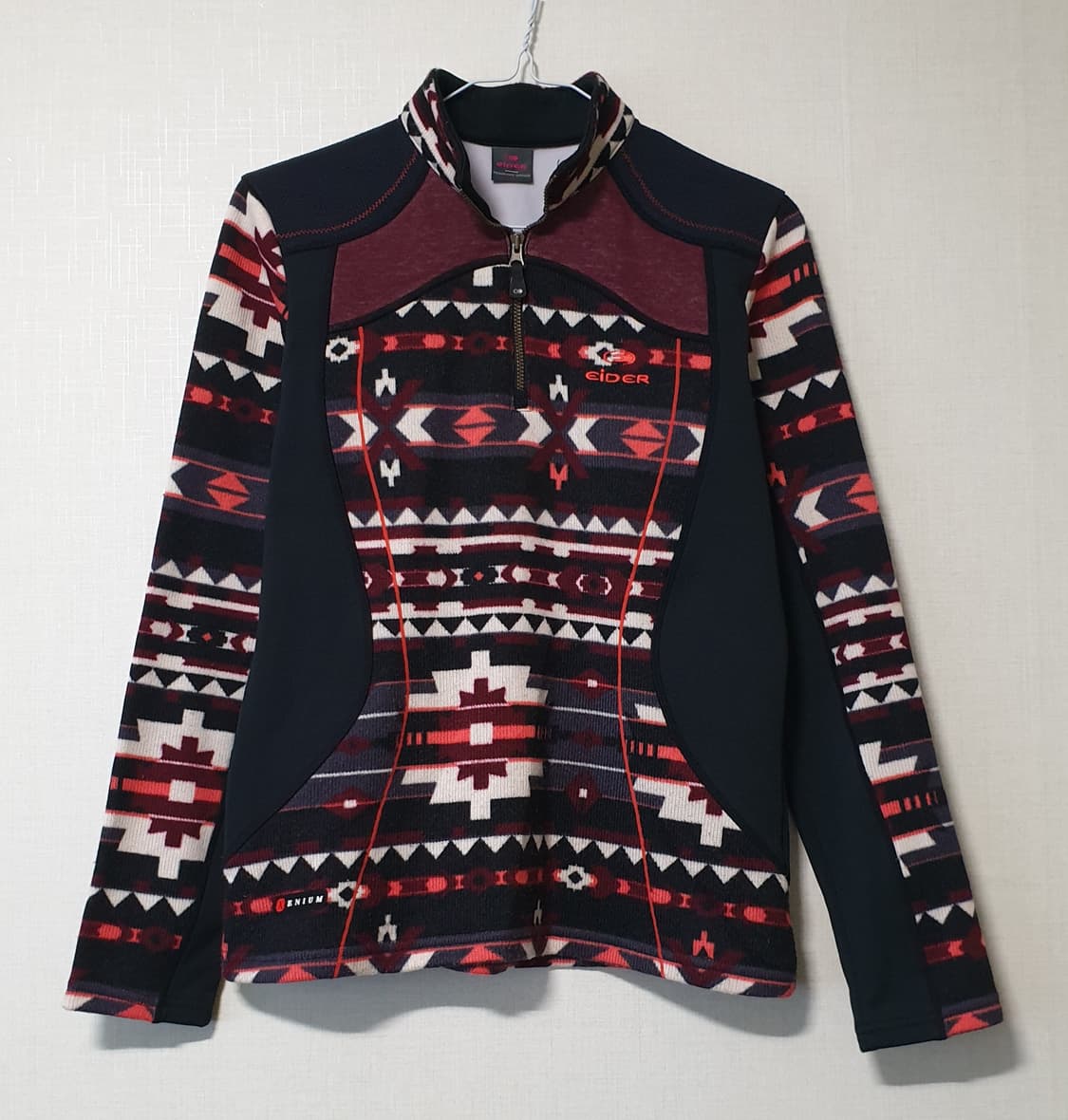 아이더 여성 반집업 긴팔티 M사이즈 상품이미지1