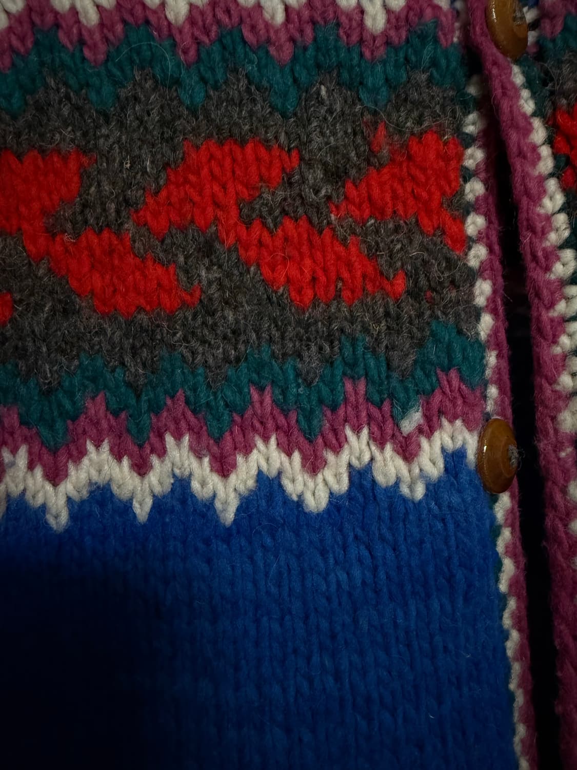 빈티지 가디건 코위찬 상품이미지4