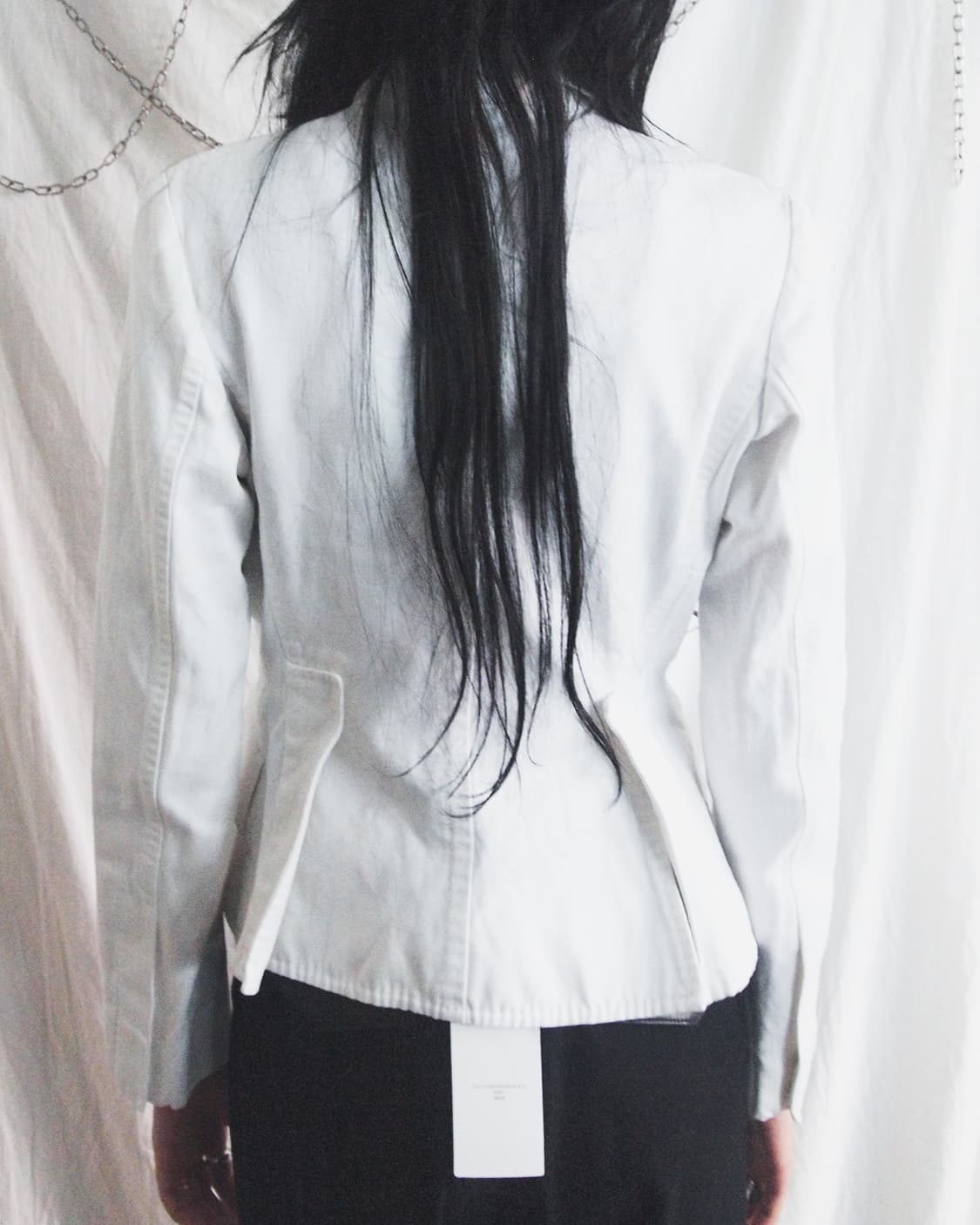 구찌 by 톰포드 크롭컷 화이트 블레이져 상품이미지3