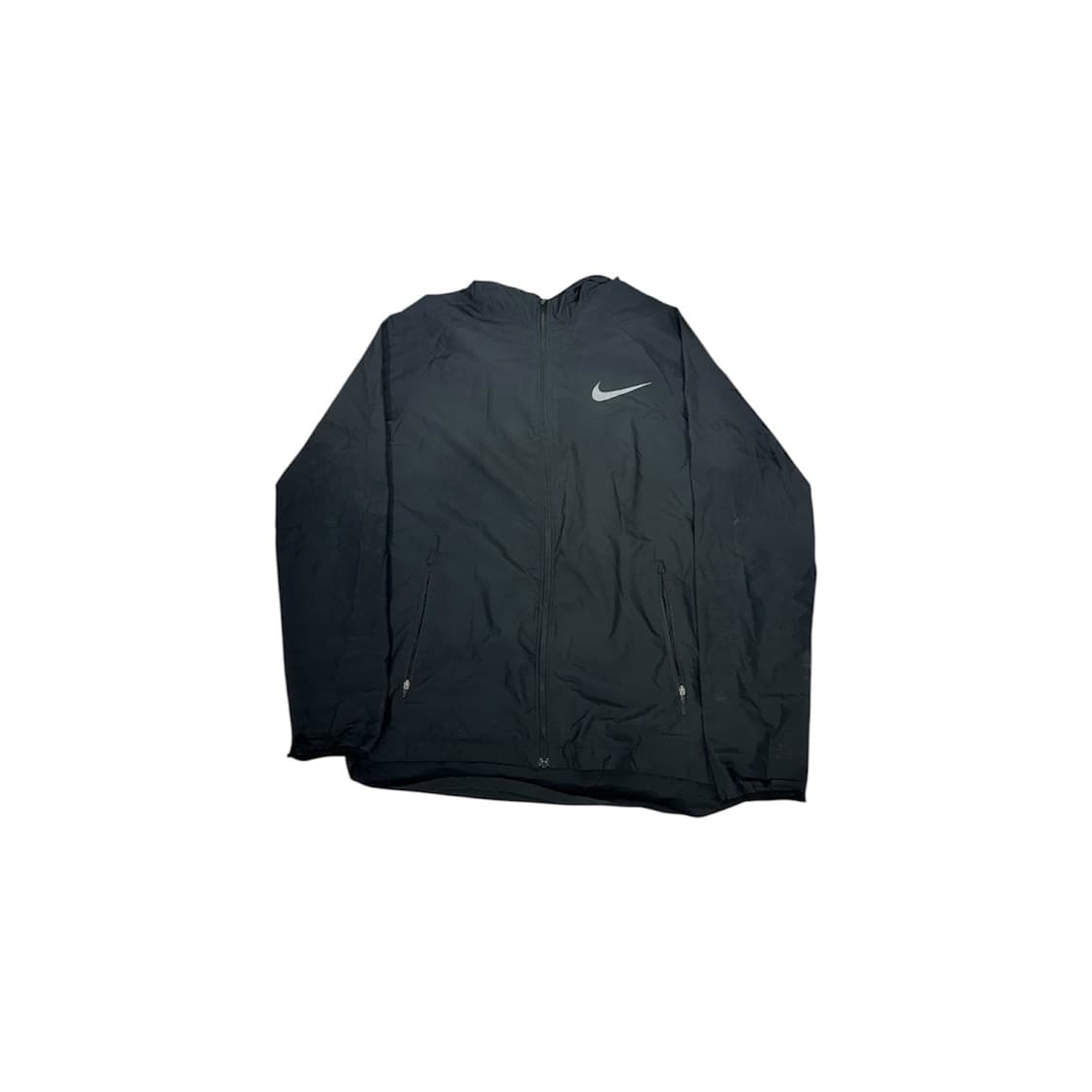 나이키 블랙 후드 로고 바람막이 런닝 트랙 자켓 L 상품이미지5