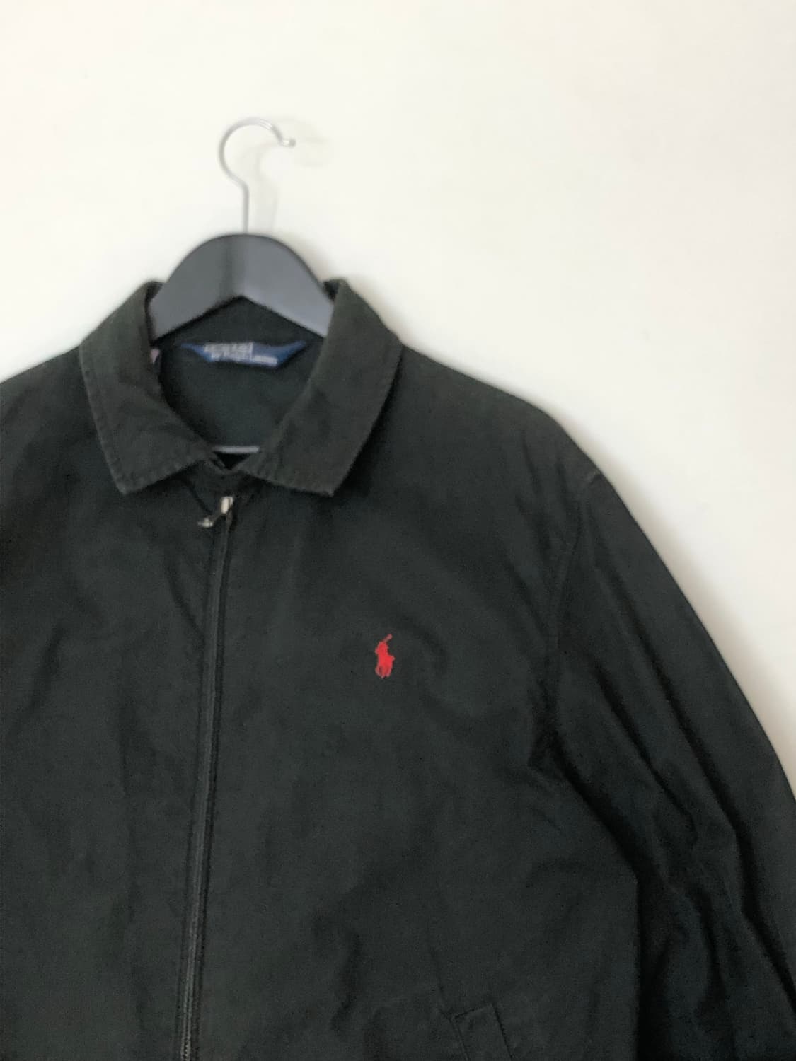 Polo 폴로 랄프로렌 블랙 카라 코튼 자켓  상품이미지3