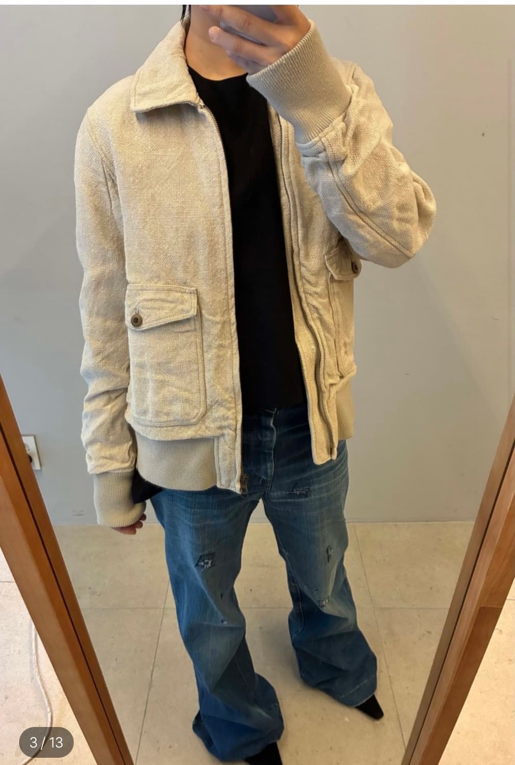 빈티지 워크 자켓 상품이미지1