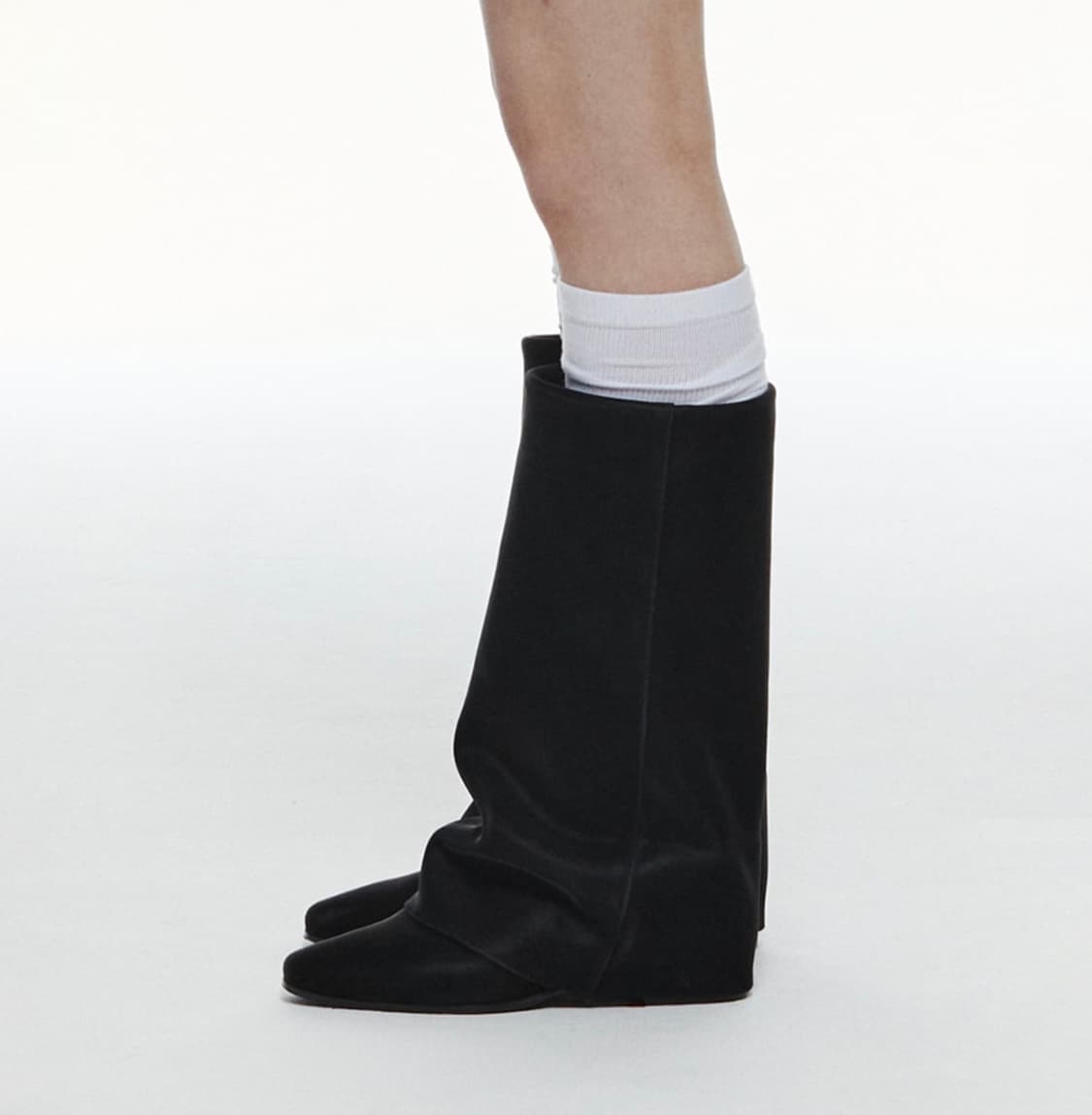 threetoeighty_wrinkle leather boots(Bk) 상품이미지4