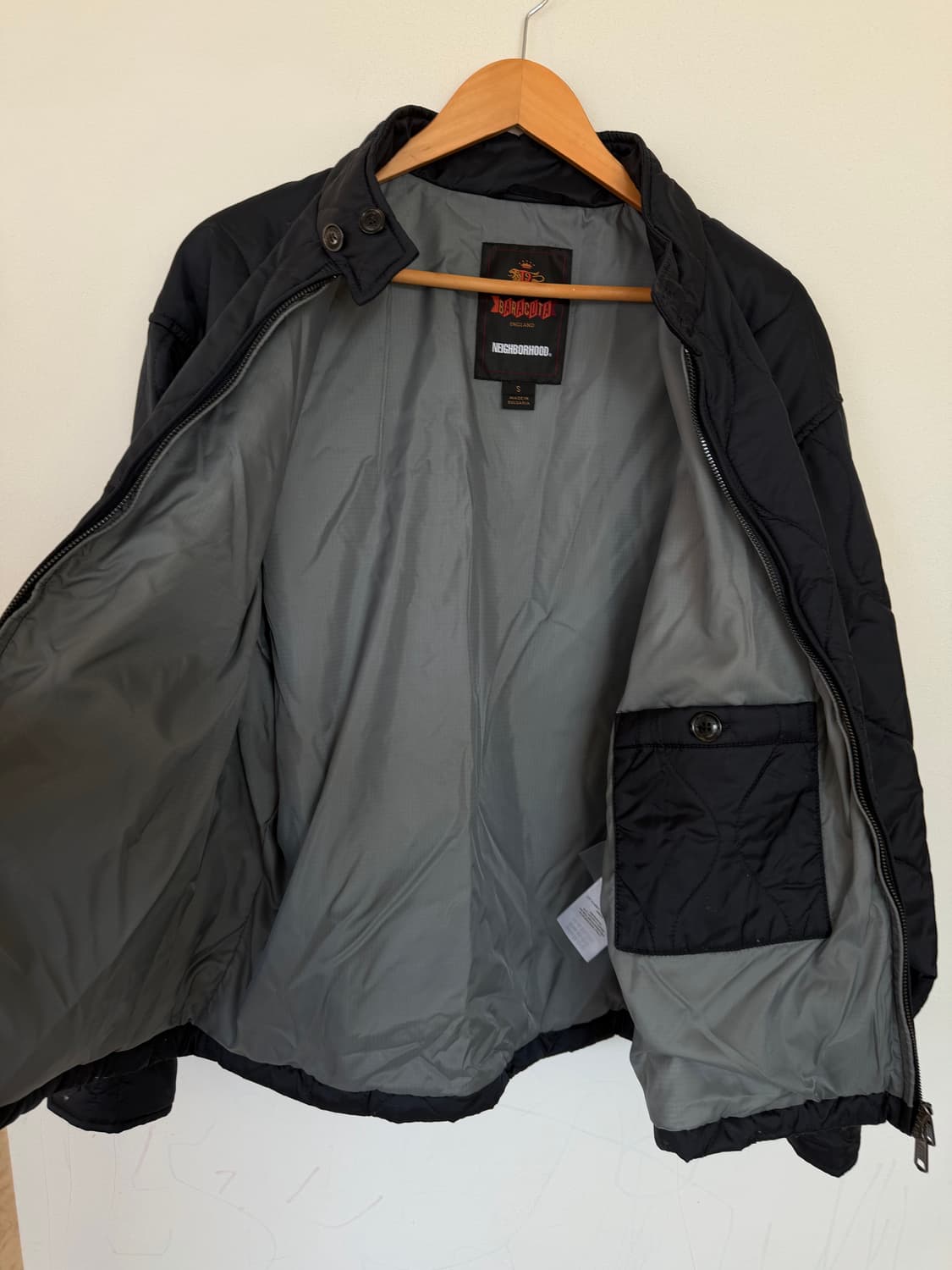 바라쿠다 x 네이버후드 퀼티드G4 자켓 네이비 상품이미지2