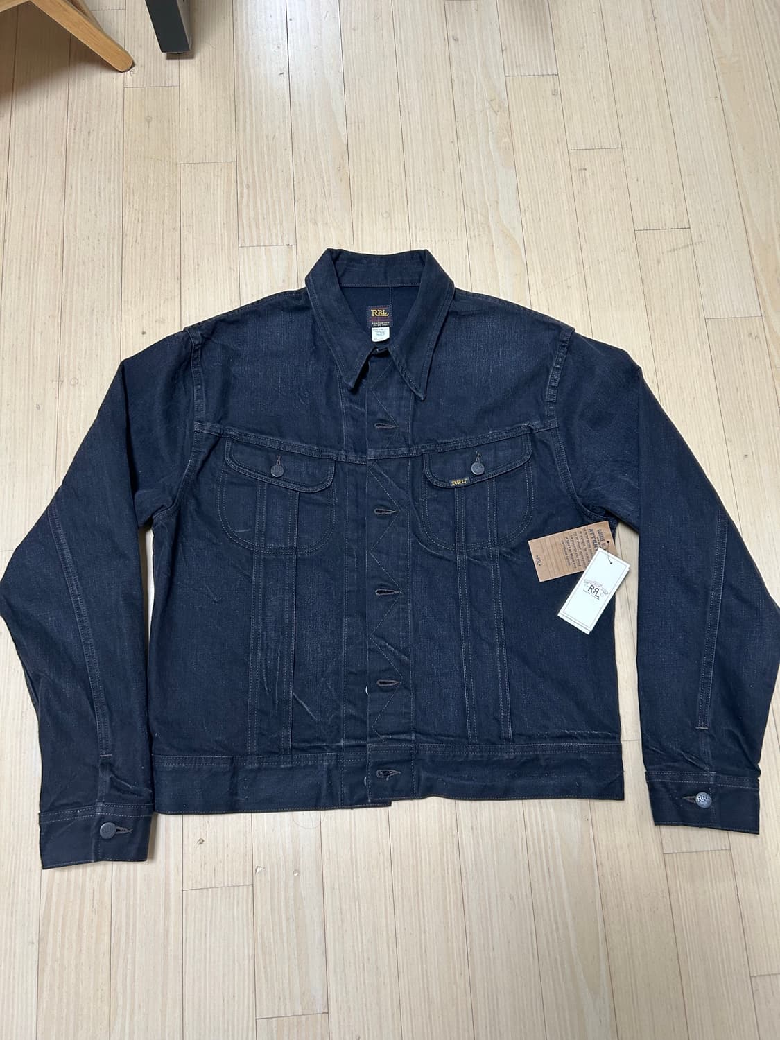 rrl lot271 L 블랙 새제품 상품이미지1