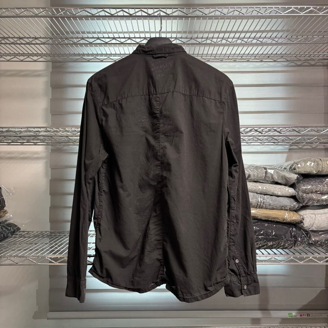 2) 제임스펄스 james perse 스탠다드 셔츠 블랙 상품이미지4