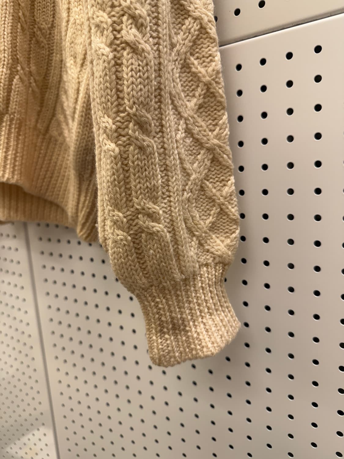 빈티지 케이블 패턴 니트 U238 상품이미지3