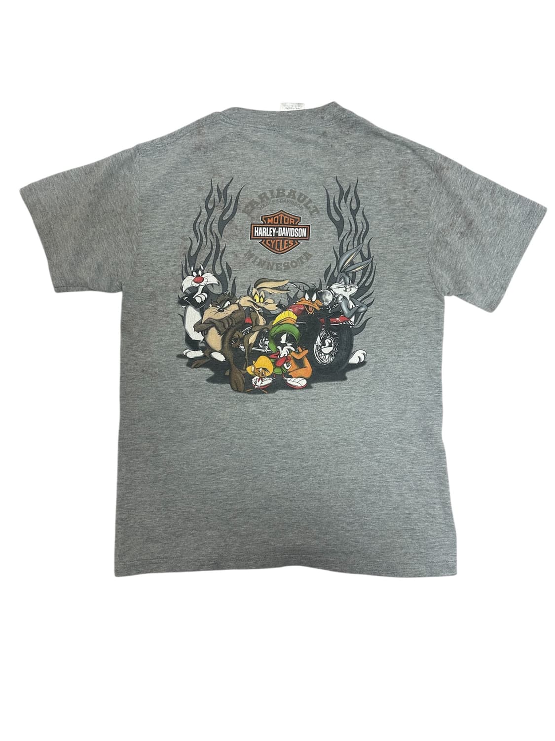 s) 워너브라더스 할리데이비슨 빈티지 티셔츠 상품이미지4