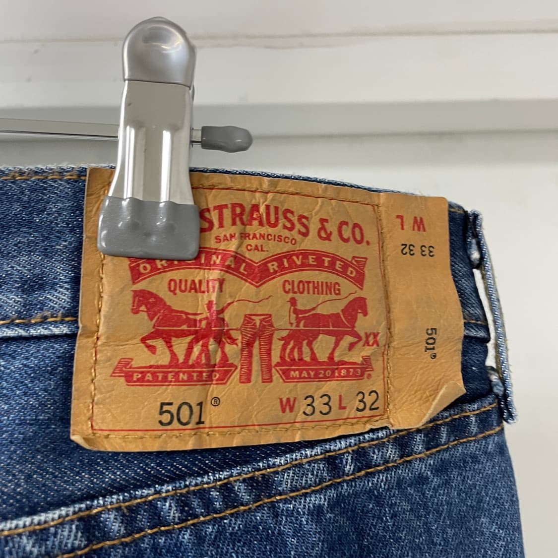 리바이스 501 데님 팬츠 W33 L32 상품이미지4