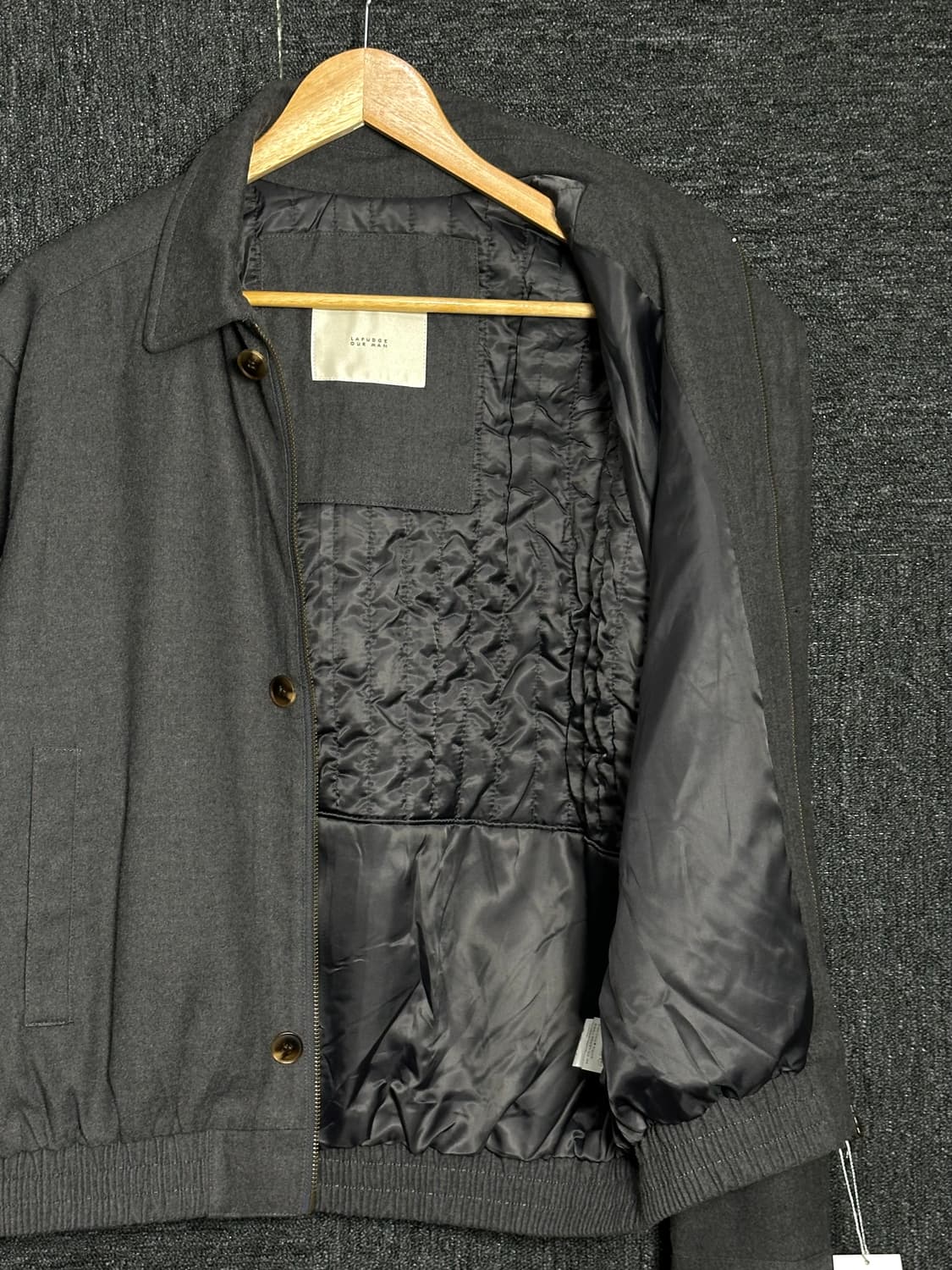 LAPUDGE DUS MAN 회색 자켓 상품이미지2