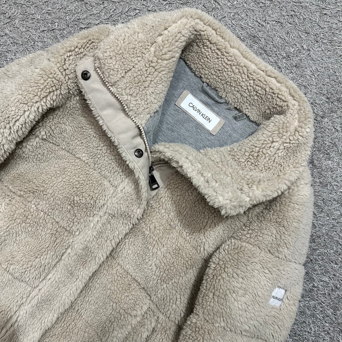 [우먼95-100] 캘빈클라인 후리스패딩 상품이미지1