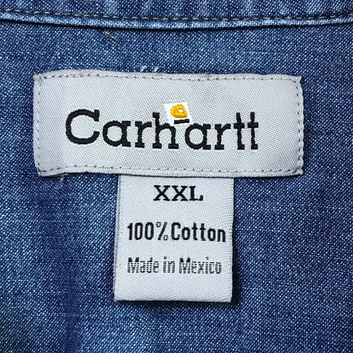 Xxl 칼하트 데님 셔츠 상품이미지3
