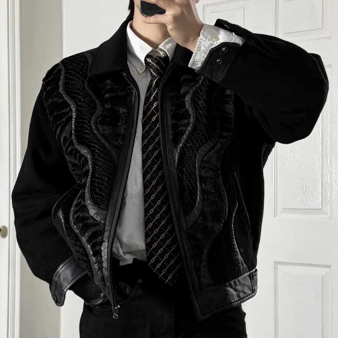 레드옥스 울 램스킨 레더자켓 상품이미지1