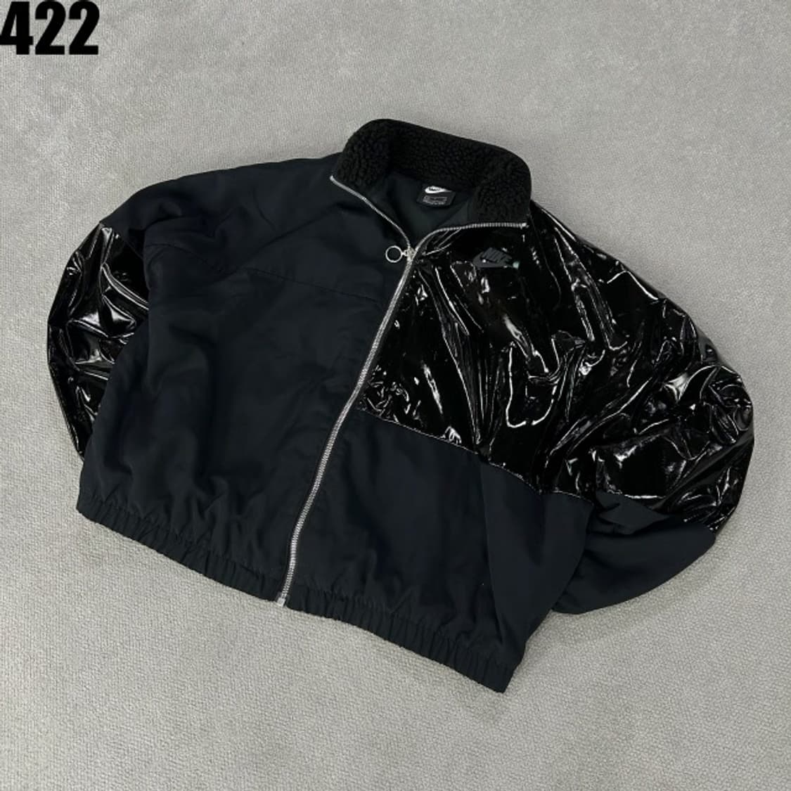 나이키 유광 크롭 자켓 S 상품이미지2