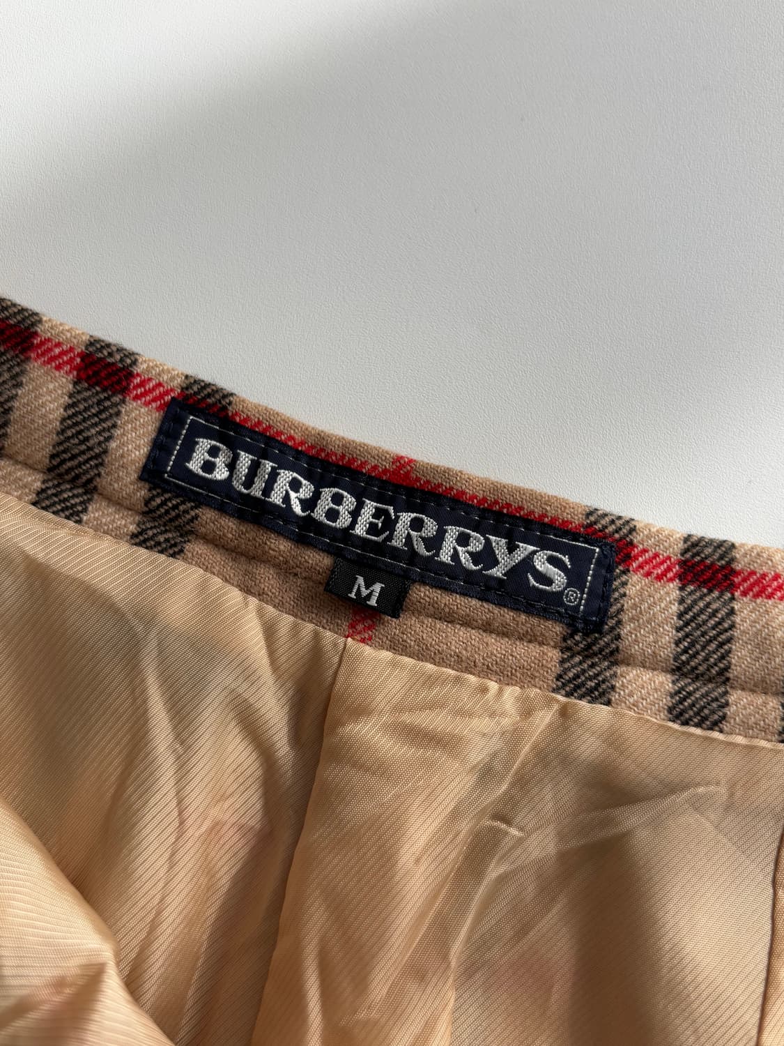 Burberrys 버버리 노바체크 플리츠 울 미디 스커트 상품이미지8