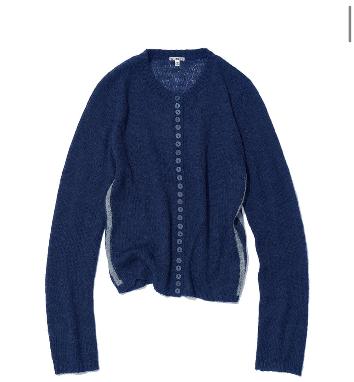 파르티멘토 시어 니트 가디건 네이비 (새상품) 상품이미지2