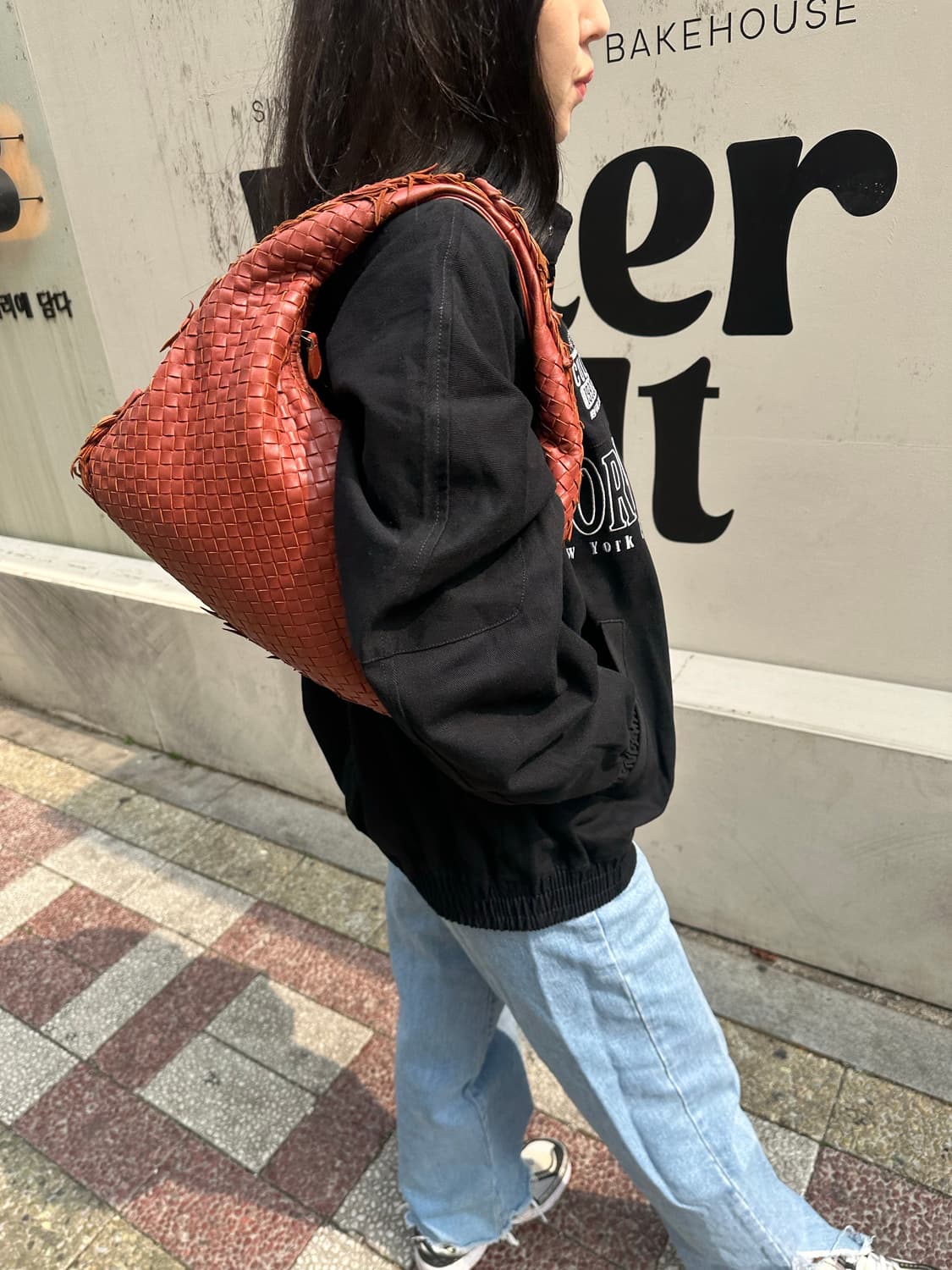 [A 정품] 보테가베네타 호보백 스몰 브라운 상품이미지7