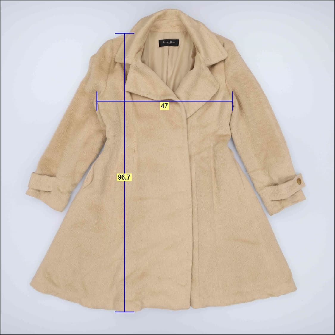 [94-94-165] 아이잗바바 여성 알파카 코트 1211H1 상품이미지7