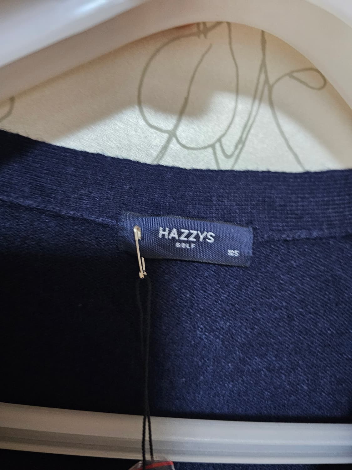 (새제품)헤지스 네이비 골프 가디건 105 상품이미지2