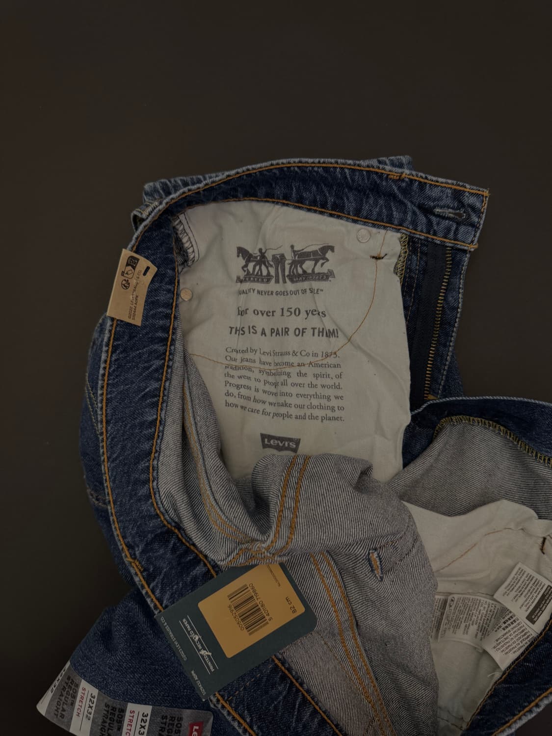 LEVI'S® EASE REGULAR STRAIGHT 32x32  상품이미지3