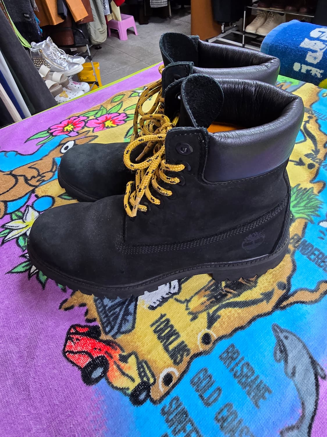 팀버랜드 블랙 워커 부츠 (1478) 상품이미지1