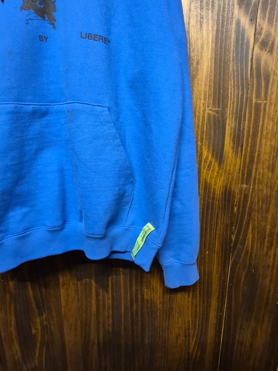 LIBERE BLUE HOODIE  상품이미지5