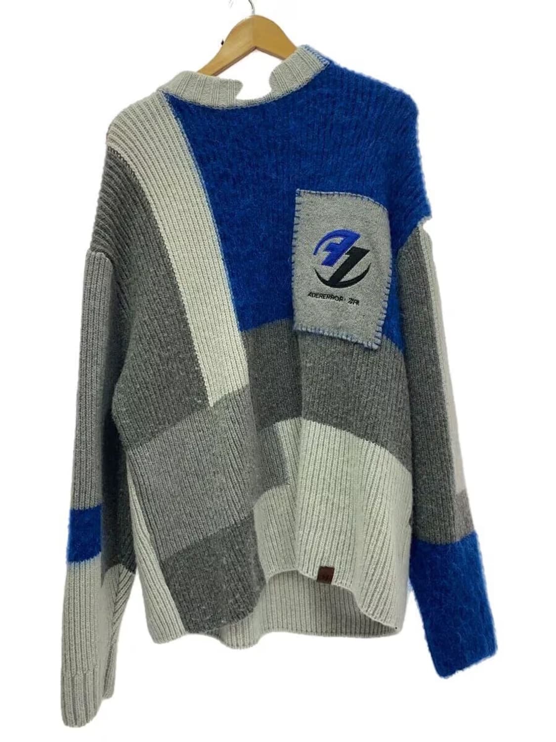 자라 x 아더에러 패치워크 오버사이즈 니트 스웨터 멀티컬러 상품이미지1
