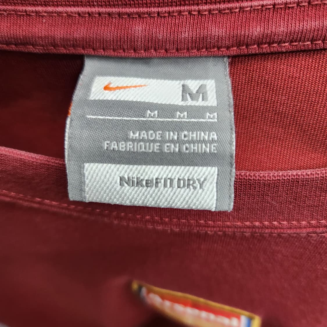 나이키 아스날 유니폼 로고 와펜 반팔티 M(M) 상품이미지5